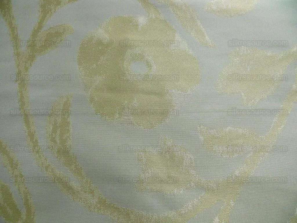 Kravet Coutour "origin"100%silk Lampas Baby Blue 2.7y Rt$594!