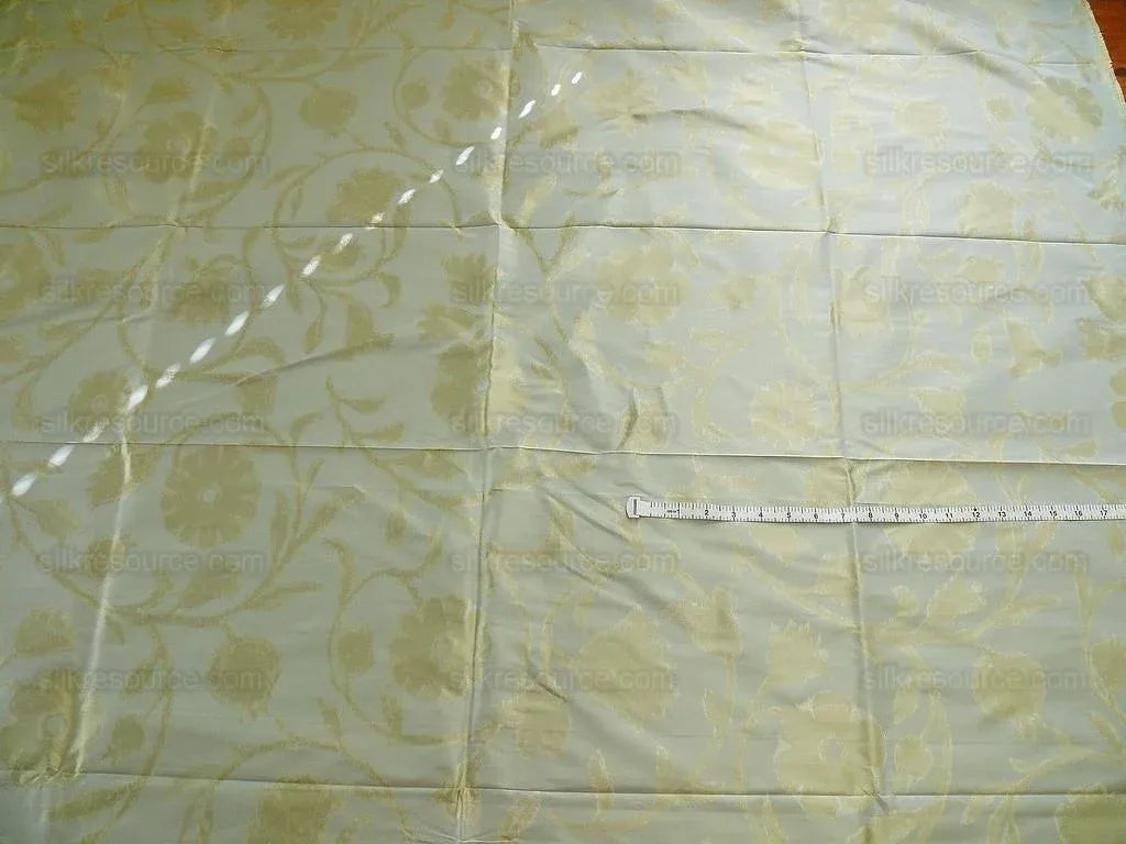 Kravet Coutour "origin"100%silk Lampas Baby Blue 2.7y Rt$594!