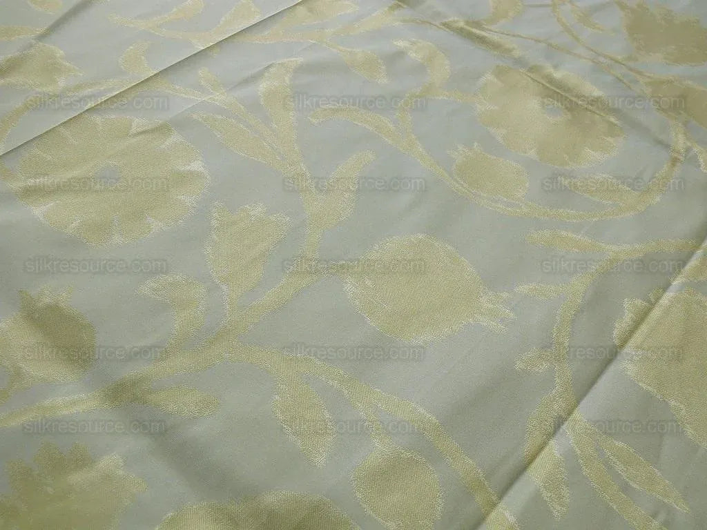 Kravet Coutour "origin"100%silk Lampas Baby Blue 2.7y Rt$594!