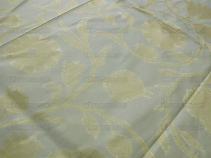 Kravet Coutour "origin"100%silk Lampas Baby Blue 2.7y Rt$594!