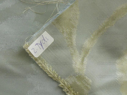 Kravet Coutour "origin"100%silk Lampas Baby Blue 2.7y Rt$594!