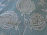 100% Silk Lampas Fairy Tale Pom "seafoam" Blue Aqua Green Cream Josef Frank - By The Yard -MSRP USD 345/y