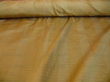100% SILK JACQUARD PIANO KEY TEXTURE "OREGANO" GOLD