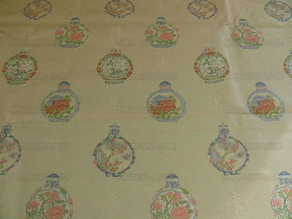 Lee Jofa Chinoiserie Lampas Mitsouko Weave Snuff Box Opal MSRP USD 248/Y