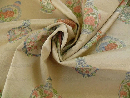 Lee Jofa Chinoiserie Lampas Mitsouko Weave Snuff Box Opal MSRP USD 248/Y