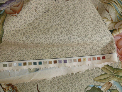 Brunschwig & Fils Imperial Lotus Print Chinoisery Vase Stunning