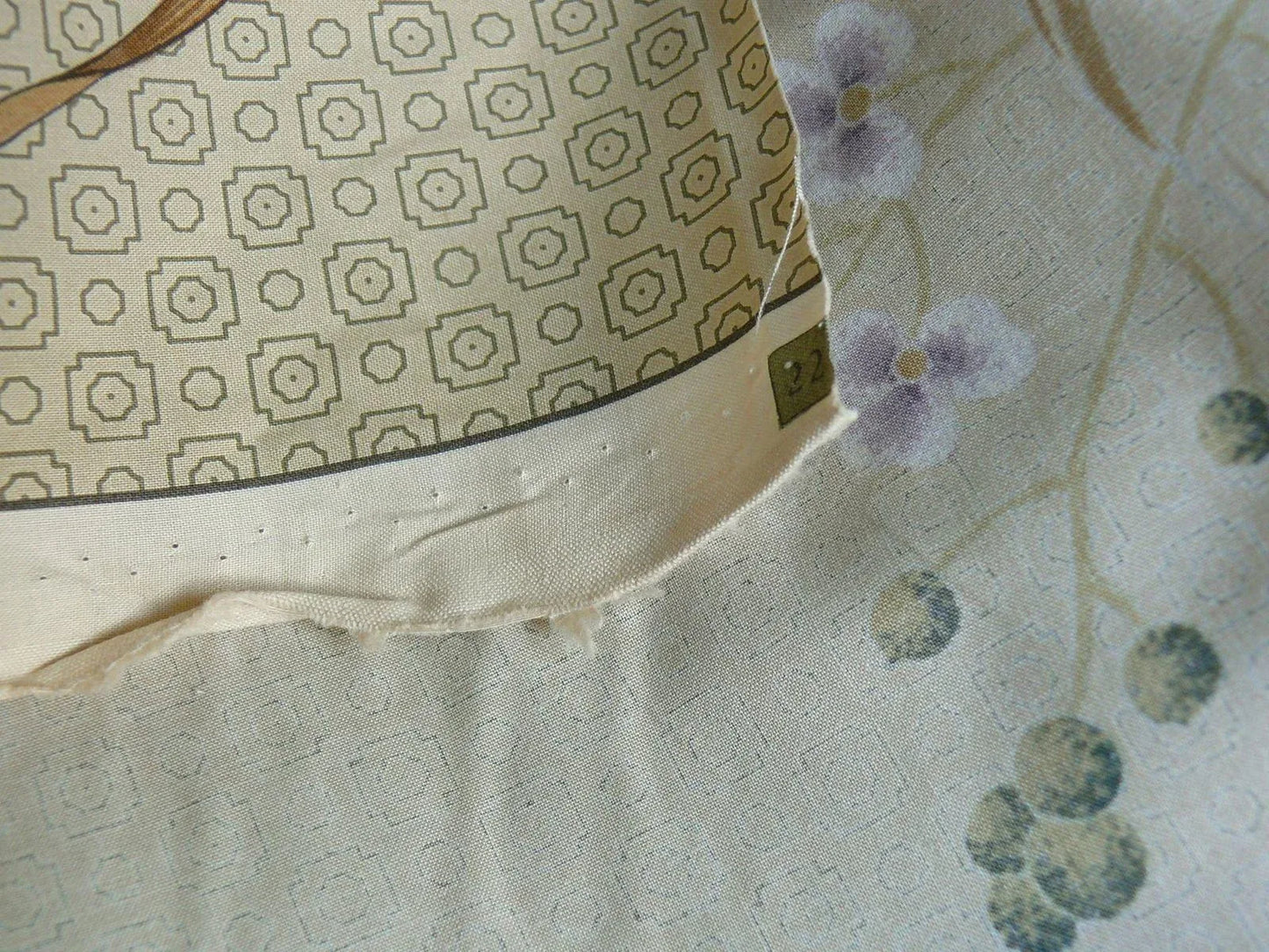 Brunschwig & Fils Imperial Lotus Print Chinoisery Vase Stunning