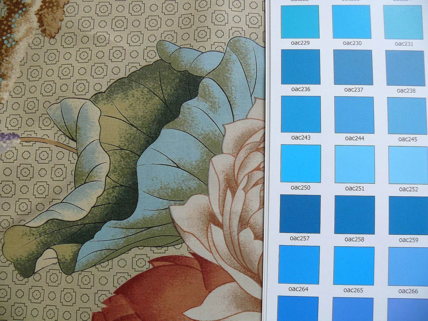 Brunschwig & Fils Imperial Lotus Print Chinoisery Vase Stunning