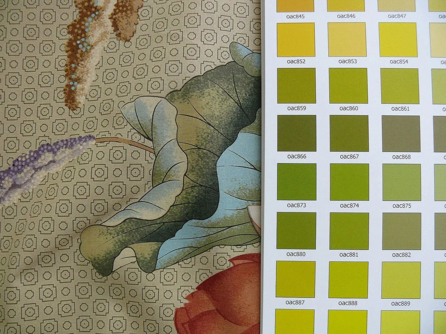 Brunschwig & Fils Imperial Lotus Print Chinoisery Vase Stunning