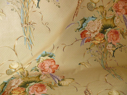 Brunschwig & Fils Imperial Lotus Print Chinoisery Vase Stunning