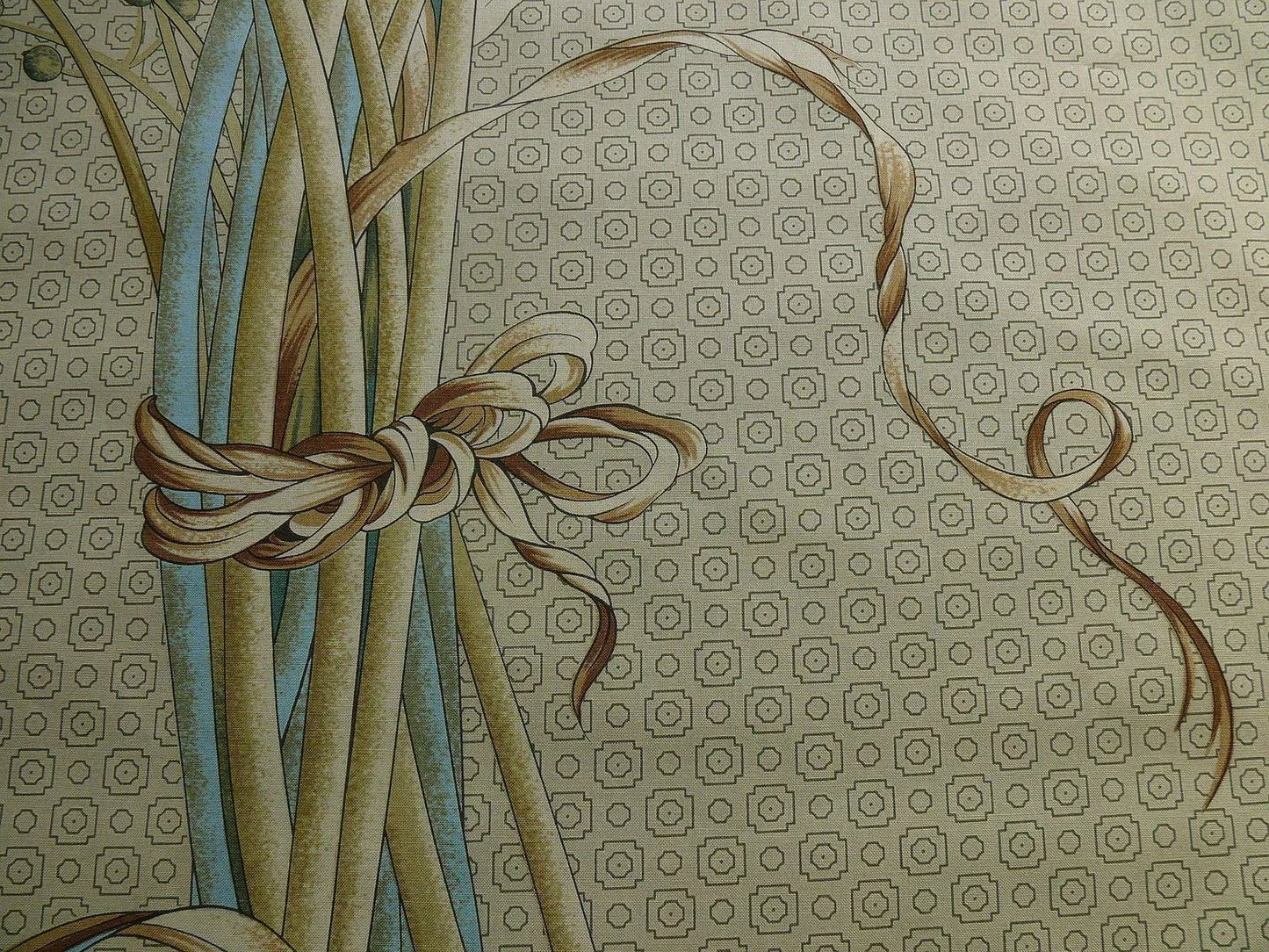 Brunschwig & Fils Imperial Lotus Print Chinoisery Vase Stunning