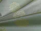Bty 100% Silk Damask Loop Doodle "Mint" Blue Green Gold MSRP USD 200+/Y