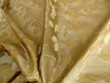 100%silk Damask Summer Berry "sunkissed" Gold Nimbus Art Nouveau William Morris