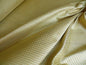 100% SILK JACQUARD DASHED SQUARE TEXTURE "SESAME" GOLD