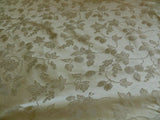 100% Silk Damask Summer Berry on Vine Cream Nimbus Art Nouveau William Morris