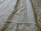 100% SILK RENAISSANCE DAMASK "BISCOTTI" ECRU