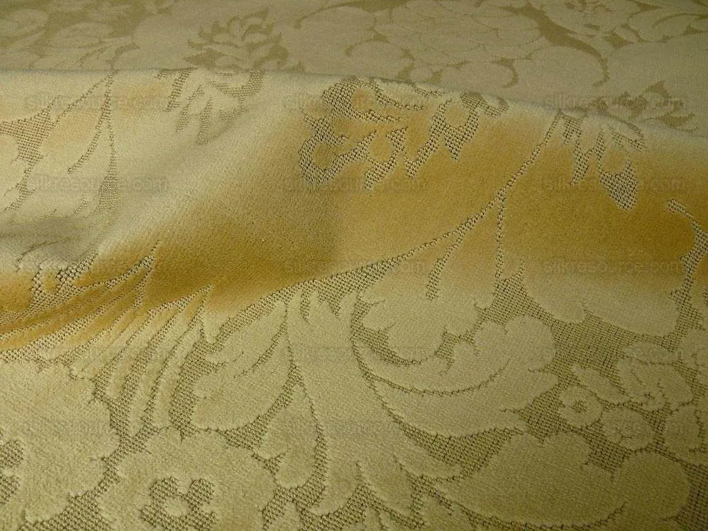 Scalamandre Cut Velvet "elenora" Yellow $179/y