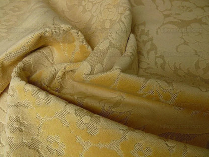 Scalamandre Velvet "elenora" Yellow Gold Renaissance