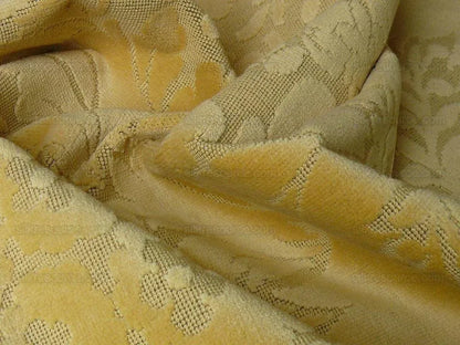 Scalamandre Velvet "elenora" Yellow Gold Renaissance