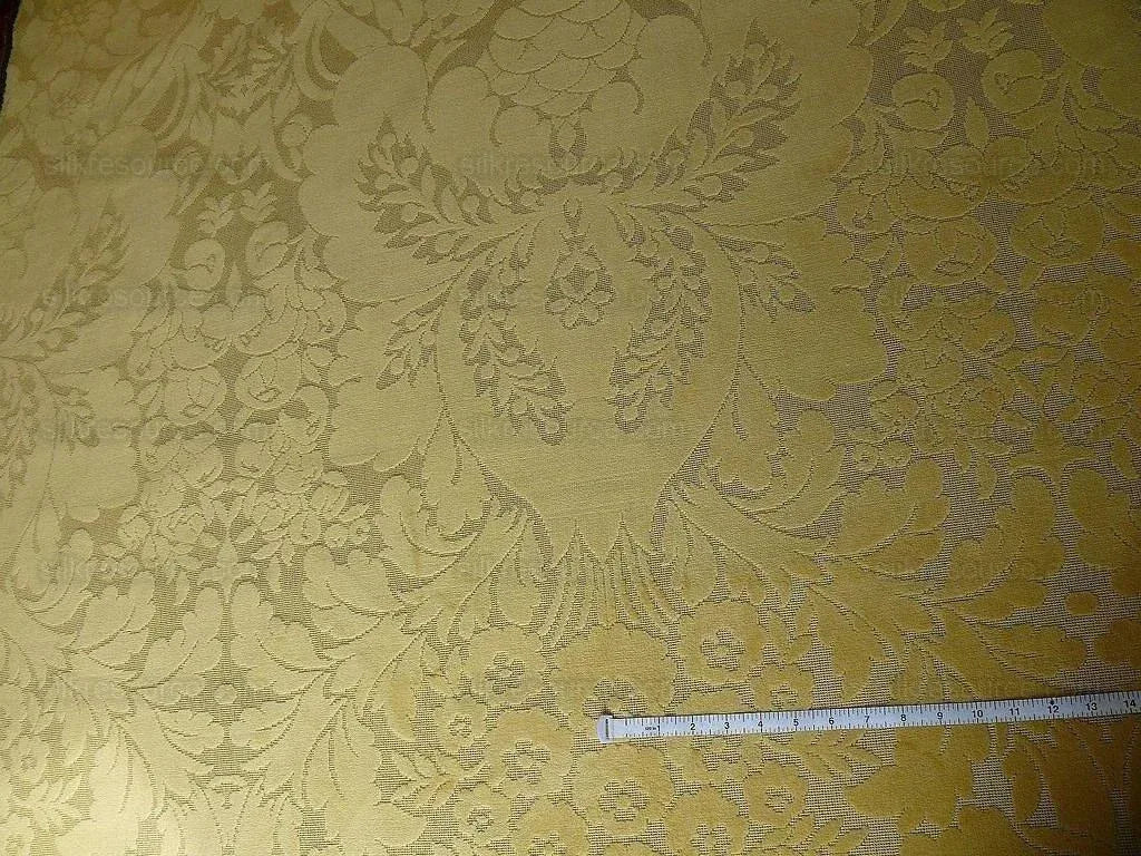 Scalamandre Velvet "elenora" Yellow Gold Renaissance