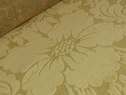 SCALAMANDRE VELVET "ELENORA" YELLOW GOLD RENAISSANCE