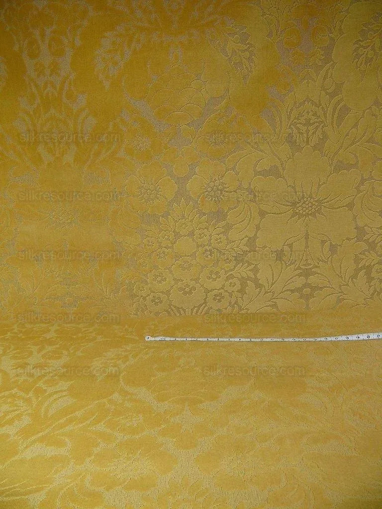 Scalamandre Velvet "elenora" Yellow Gold Renaissance