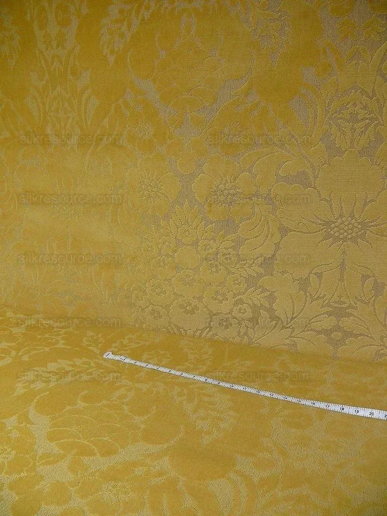 Scalamandre Cut Velvet "elenora" Yellow $179/y