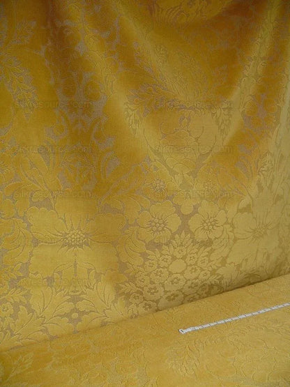 Scalamandre Velvet "elenora" Yellow Gold Renaissance