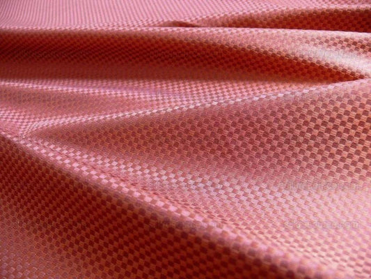 High End 100% Silk Mini Check "monarch" Red Heavy! MSRP USD275/Y