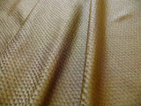 100% SILK JACQUARD MODERN SQUARE "CHESTNUT" BROWN