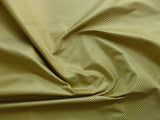 100% SILK DAMASK TEXTURE "WHEAT" GOLD