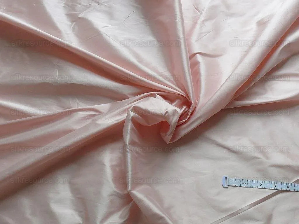 By Yd Colefax &amp; Fowler Seashell Pink Light Silk Taffet Exquisite MSRP USD 200/Y