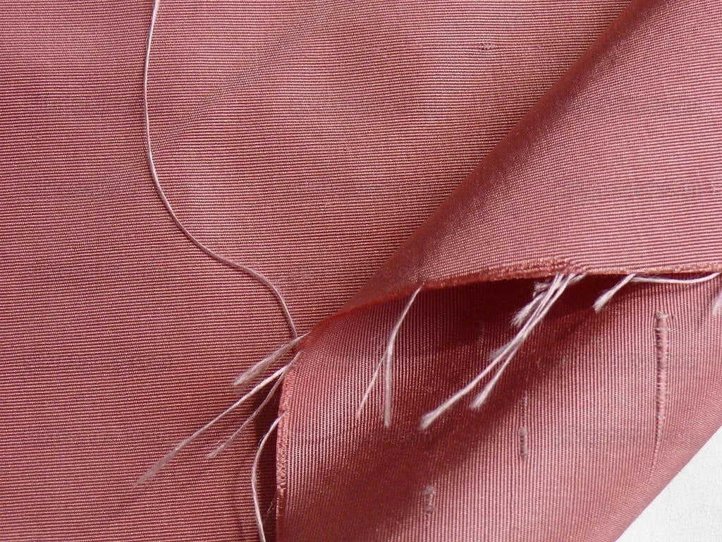 Scalamandre Raspberry Pink Silk Taffeta Faille Bty MSRP USD 200+