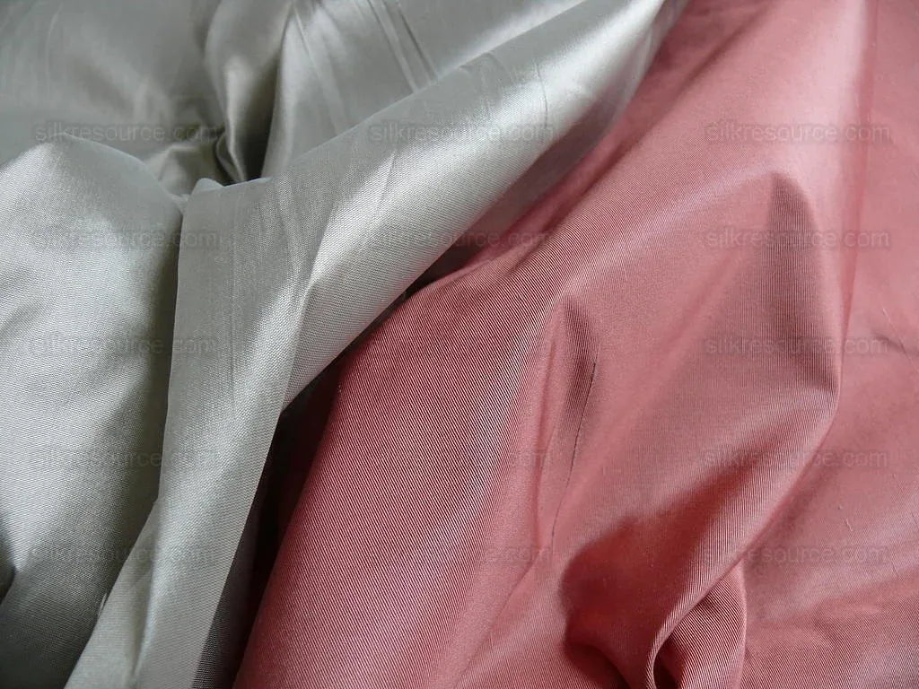 Scalamandre Raspberry Pink Silk Taffeta Faille Bty MSRP USD 200+