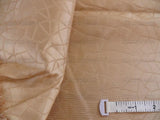 Kravet Couture Champagne &amp; Light Peach Lattice Silk 3.1 yards MSRP USD 250+/Y