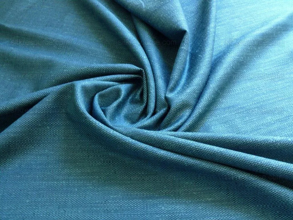 By Yard Brunschwig &amp; Fils Emilien Cire" Texture Teal Blue #613 MSRP USD 198+/yard