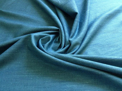 By Yard Brunschwig &amp; Fils Emilien Cire" Texture Teal Blue #613 MSRP USD 198+/yard