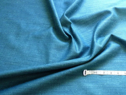 By Yard Brunschwig &amp; Fils Emilien Cire" Texture Teal Blue #613 MSRP USD 198+/yard