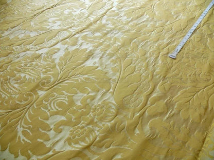 Schumacher Fab Classy Renaissance Damask "gold" Yellow Fr Italy