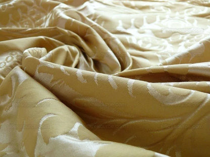 Schumacher Fab Classy Renaissance Damask "gold" Yellow Fr Italy
