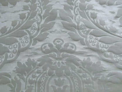 Schumacher Italy Damask Classy Renaissance "ecru" Beige Cream