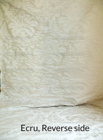 Schumacher Italy Damask Classy Renaissance "ecru" Beige Cream