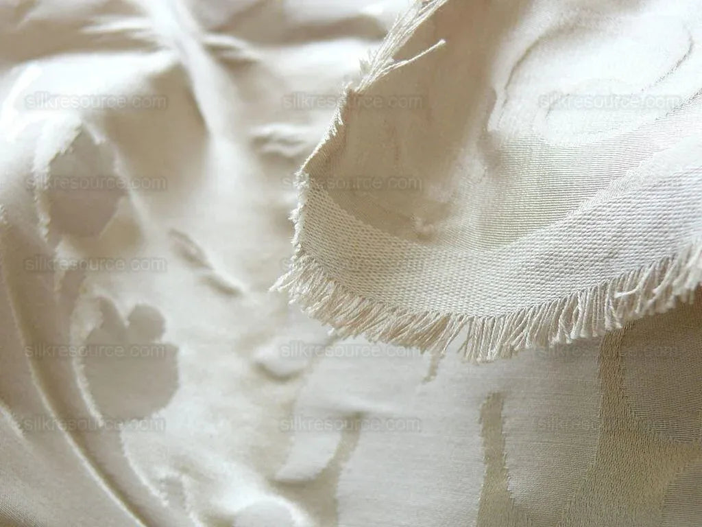 Schumacher Italy Damask Classy Renaissance "ecru" Beige Cream