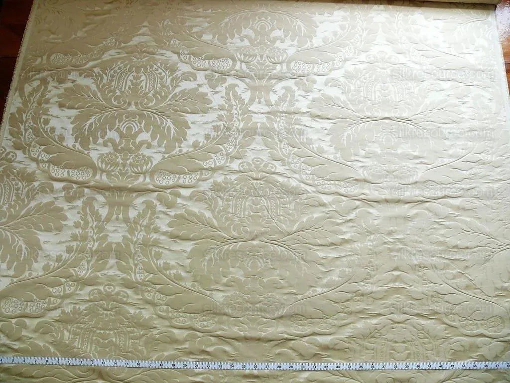 Fab Italy Damask Classy Renaissance "blond" Pale Gold