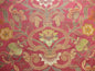 ON HOLD CORAGGIO MEDIOEVALE FLOWER MEDALLION LAMPAS RED MSRP$600