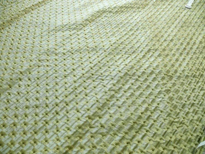 Schumacher Italian Silk Mini Check Dot "petit Printemp" Mint Gre