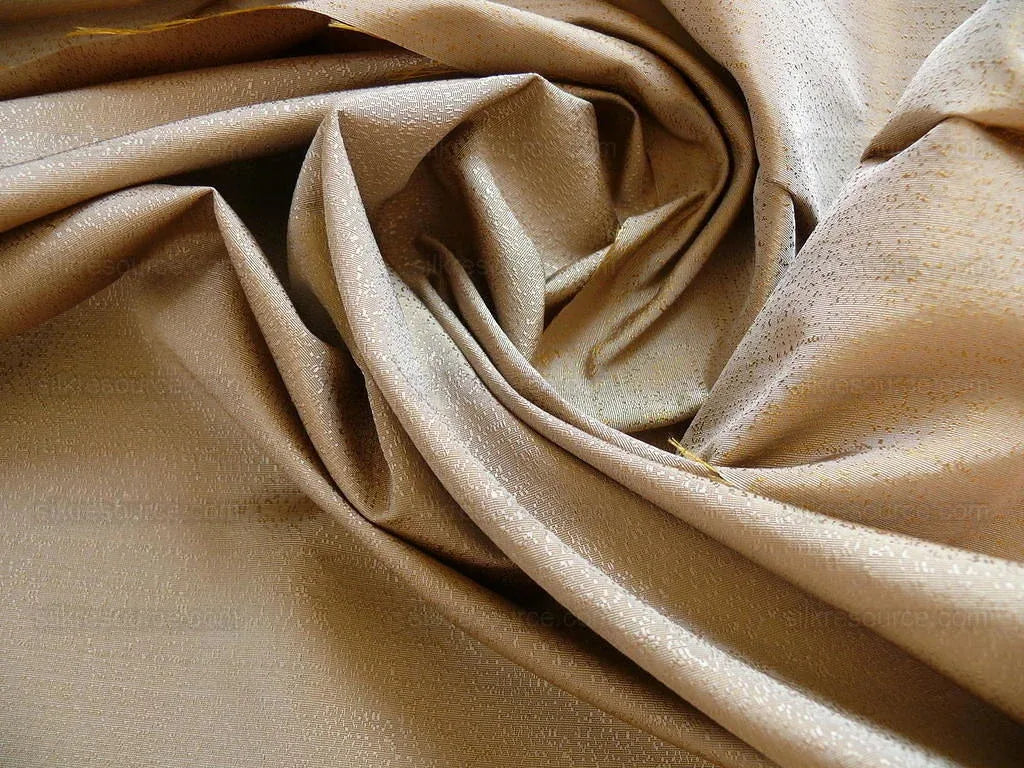 By yard Lee Jofa Staccato Silk Weave Sandstone Gold Beige Speckled Texture MSRP USD198/y