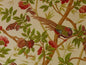 LEE JOFA CEYLON LINEN PRINT CHINOSERIE BIRDS TREE PEONY MSRP$268