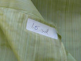 Kravet Prism 100%silk Taffeta Strie Pin Stripe Spring Green 1.6
