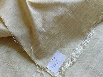 1yd Kravte Prism 100%silk Taffeta Light Cream 1y Strie